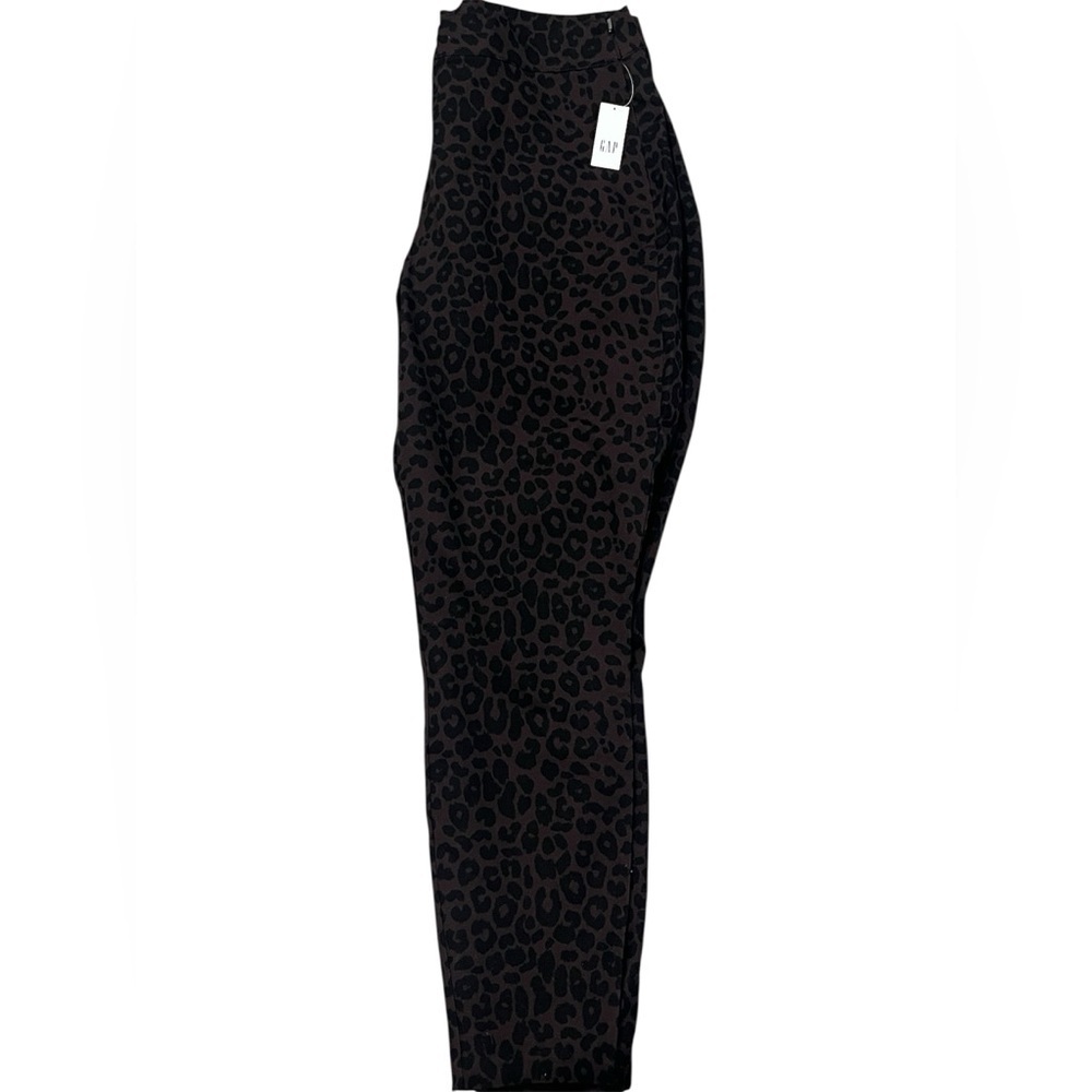 GAP High Rise Bi-Stretch Leopard Print Legging pants 16 - Picture 5 of 10
